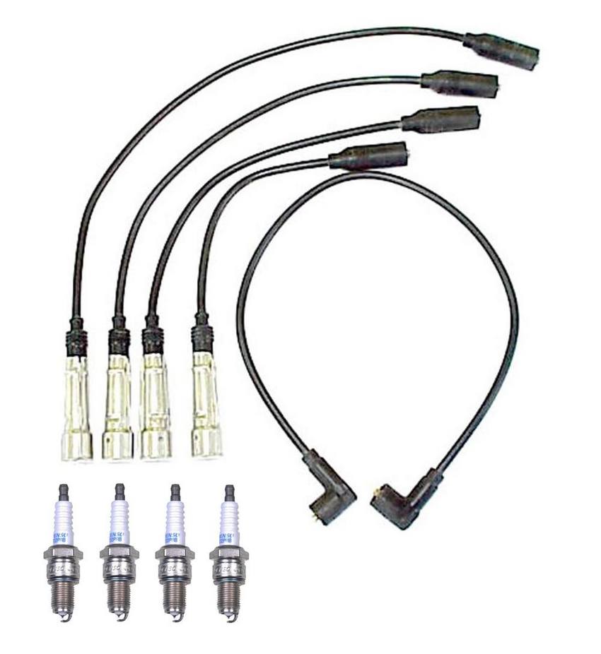 Audi VW Ignition Wire Kit (4 Pieces)  99917019090 - Denso